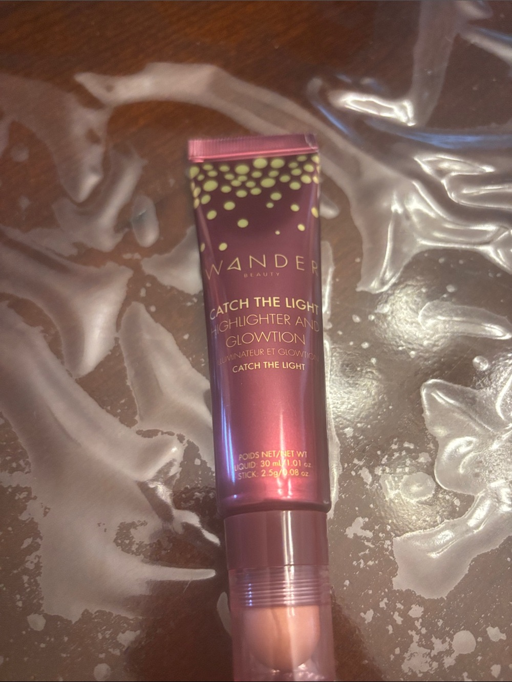 Wander Beauty Catch The Light Highlighter & Glowtion - Pink Sheen